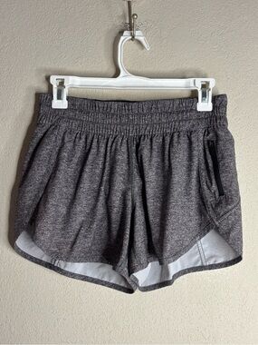 Lululemon Tracker low rise Shorts 4" Heather Lux Multi Black